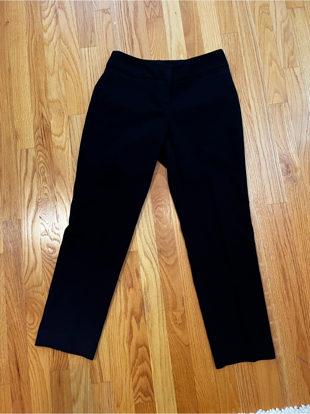 Talbots Black Straight-Leg Dress Pants - Curvy 4p